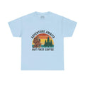 Bigfoot Coffee Tee | Sasquatch Drinking Coffee Shirt