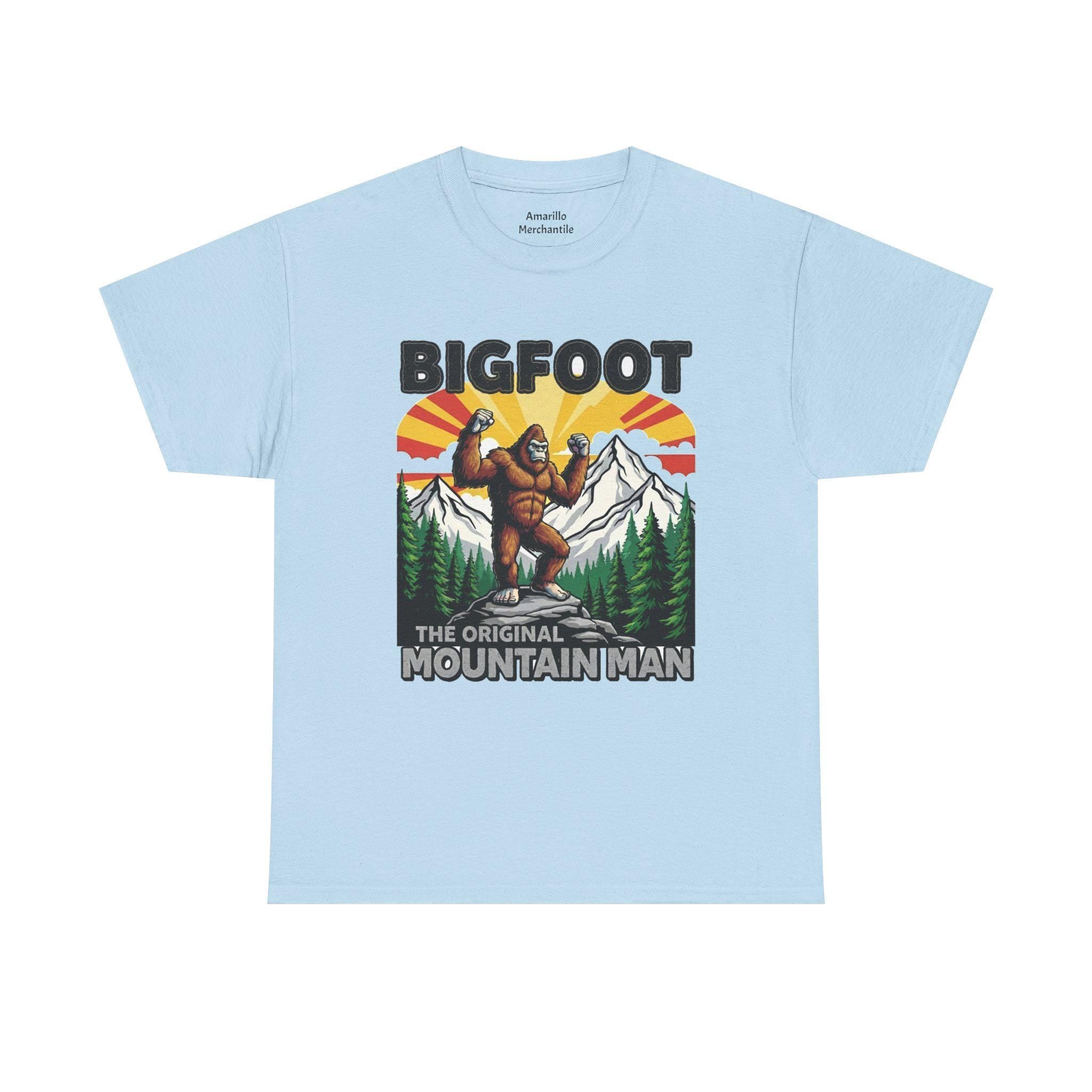 Bigfoot In Charge forest tee | Bigfoot T-Shirt
